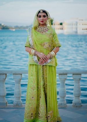 GEORGETTE HALF PURE RAJASTHANI POSHAK