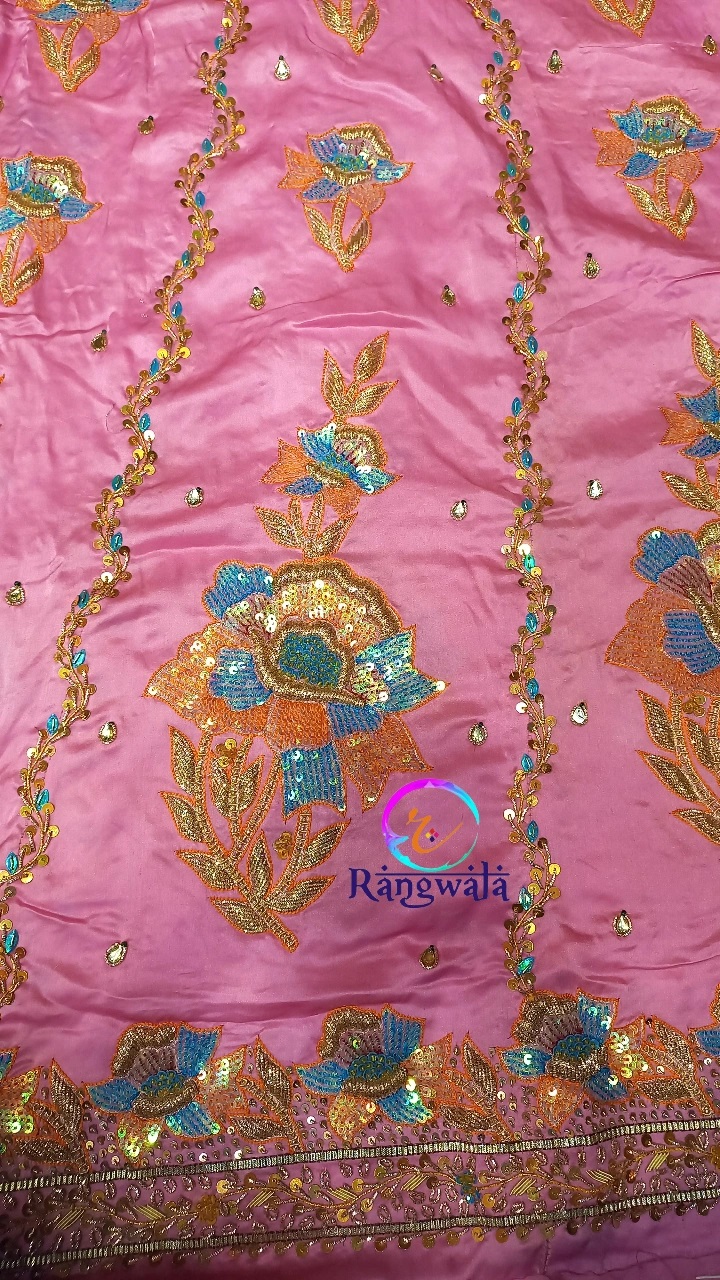 Rajputi Pure Samuh Satin Poshak (5619) - Rangwala Rajwadi Poshak Ghar