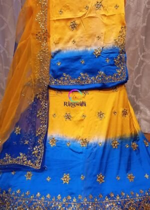 Rajputi Pure Satin Poshak (5663)